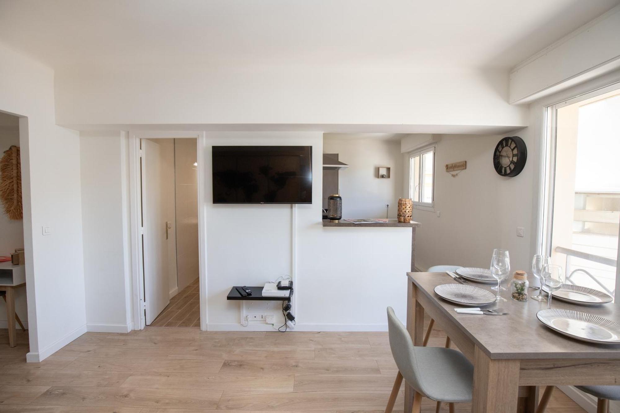 Apartamento La Chic Riviera - Clim - Wifi - Croisette Cannes Exterior foto